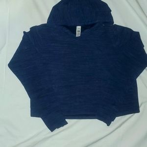 Navy blue athleta girl hoodie